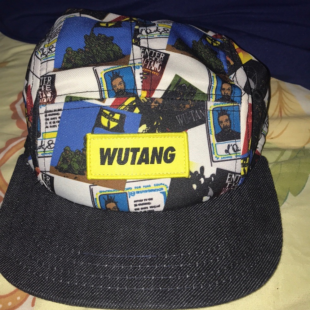 LIMITED ADDITION WUTANG 5 PANEL HAT 🧢‼️
